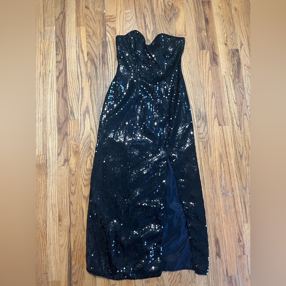 💰BOGO FREE💰 Vintage 90s Flirtations Alfred Angelo Sequin Dress